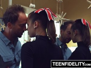 Monarch reccomend teenfidelity teen cheerleader shakes her
