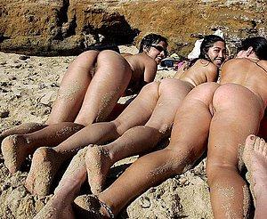 Nude girls family