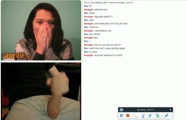 best of Omegle cock girls reaction
