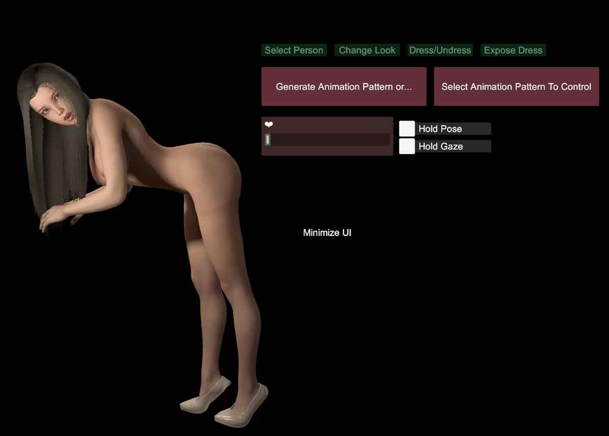 French F. reccomend virt- a- mate animated cowgirl scene