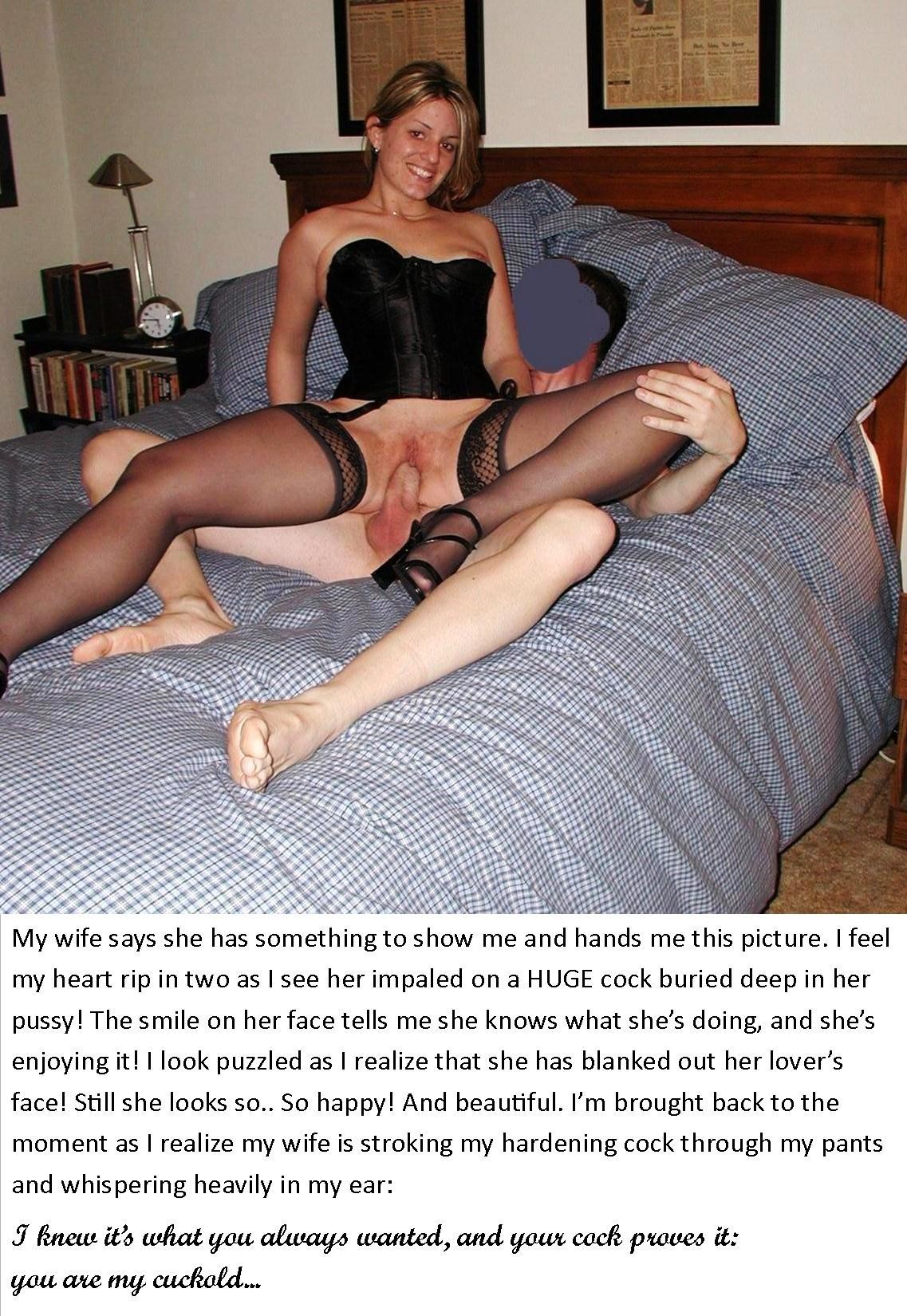 Husband watches wife amateur