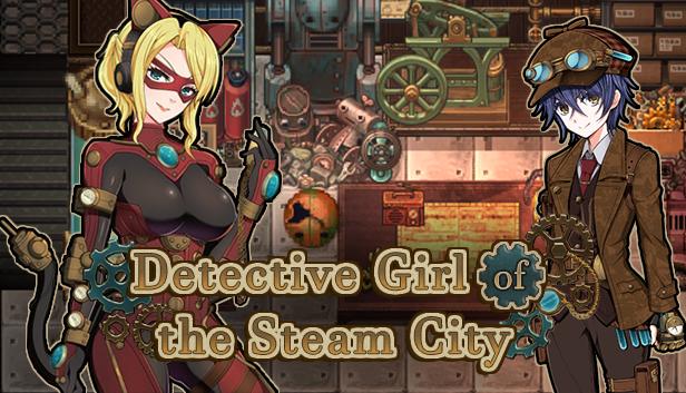 Detective girl steam city