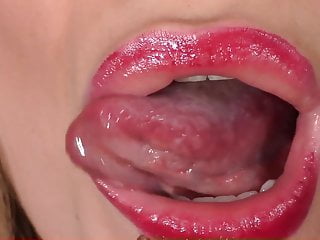 best of Tongue lips fetish mouth wet