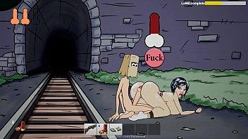 Porn game cartoon