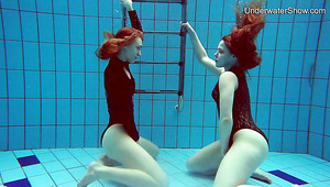 Under water lesbian