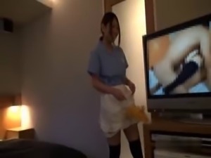 best of Maid flashing the