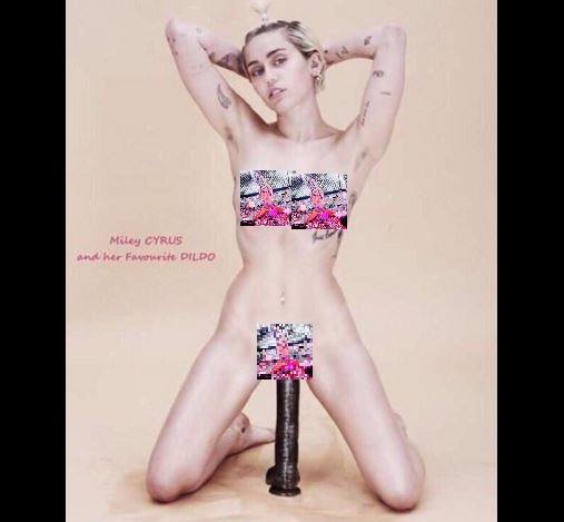 Miley cyrus dildo