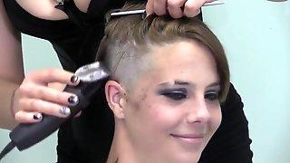 best of Her head shaving