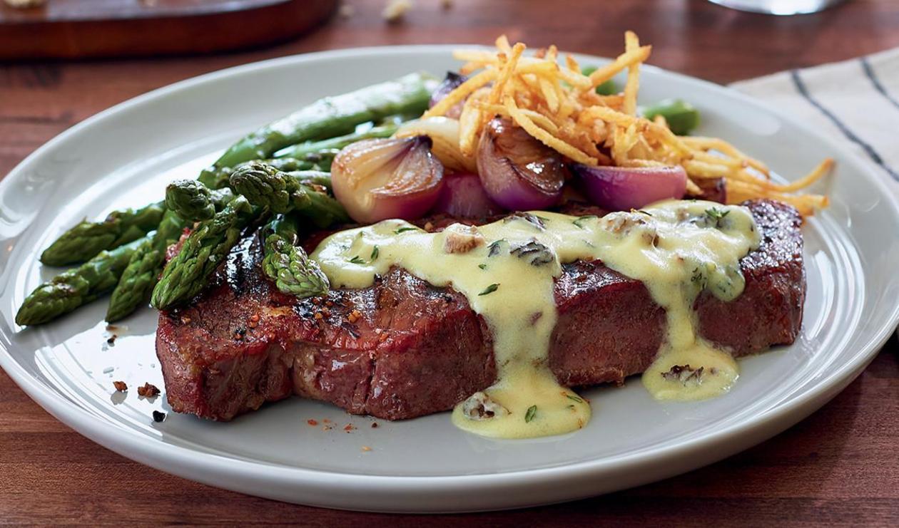 best of Recipes strip steaks New york