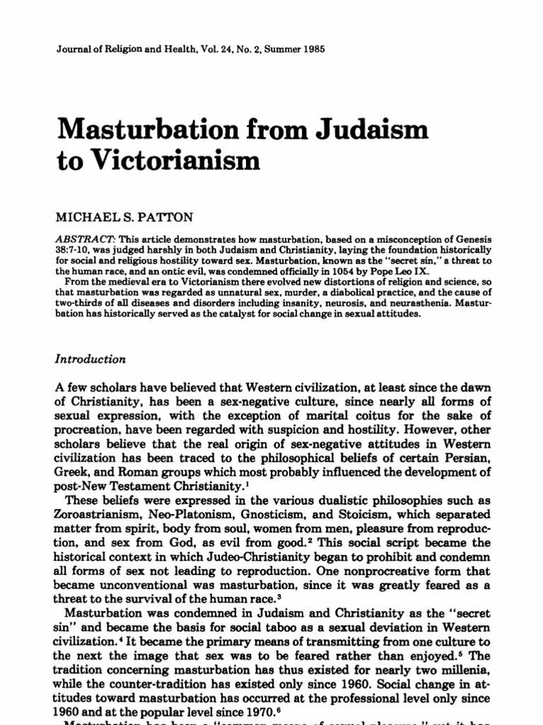 Defects of masturbation