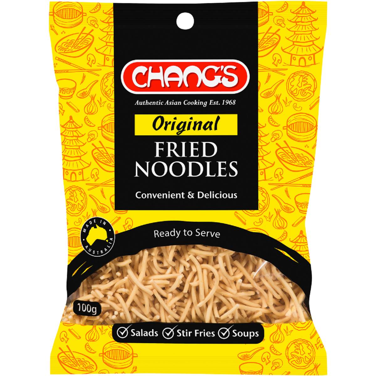 Basket reccomend Asian noodles crunchy