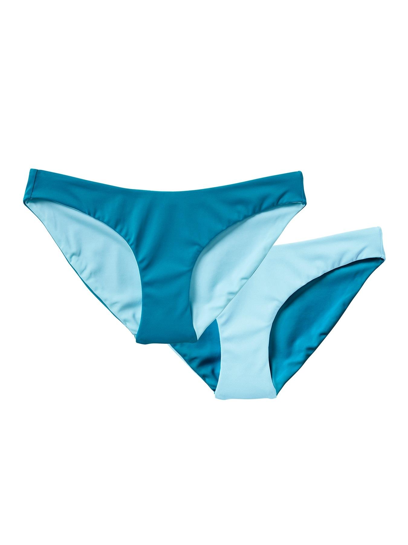 Lycra fabric blue surf bikini string size