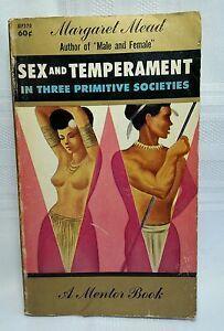 best of Societies temperament in three Sex and primitive