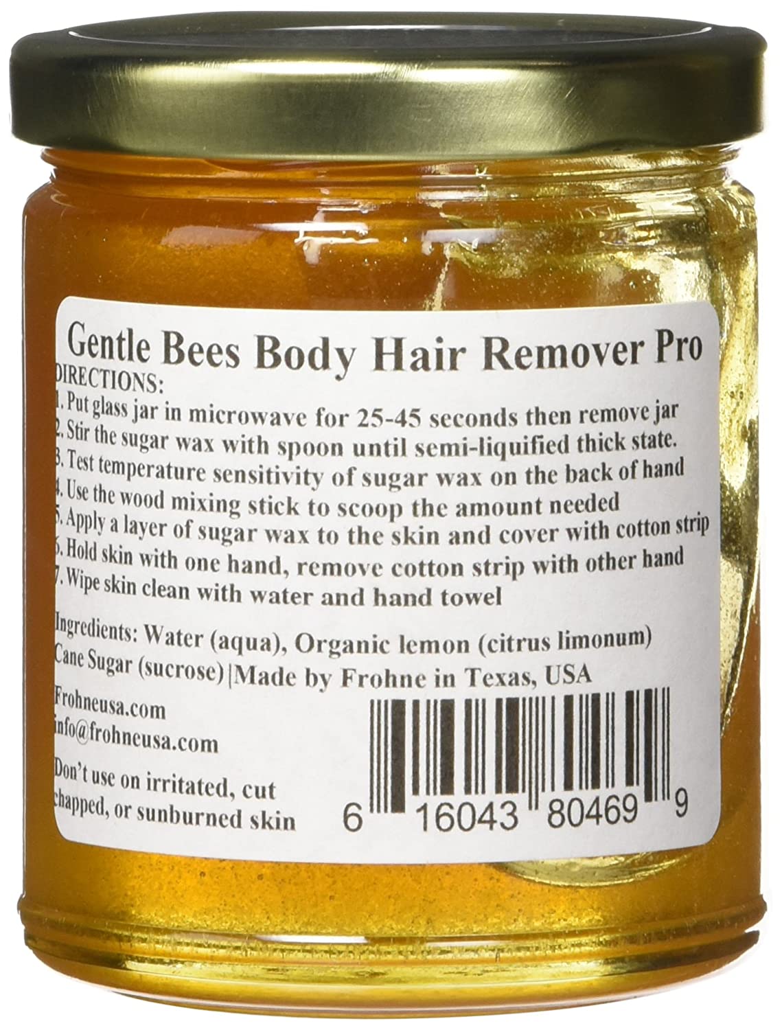 Homemade bikini wax beeswax honey