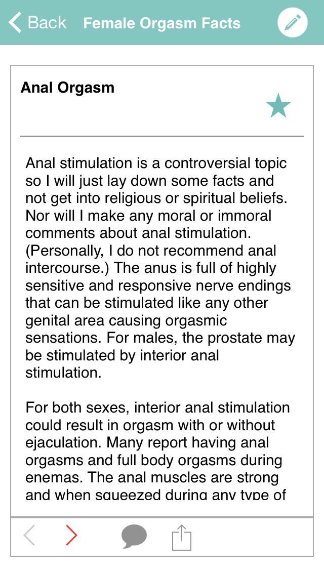 Herald reccomend Description of an orgasm
