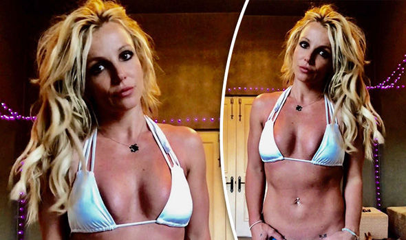 Britney spears boob size