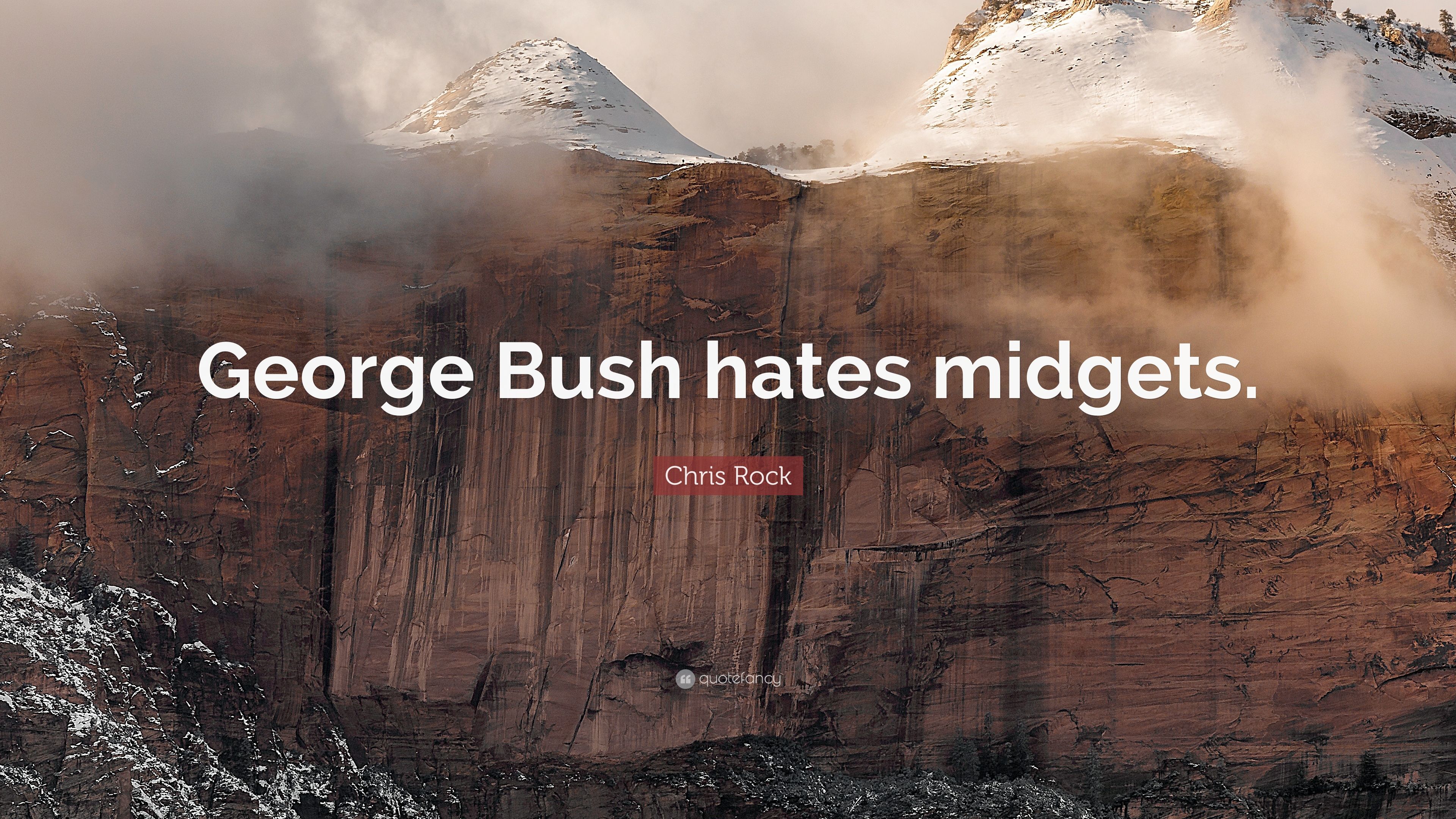 best of Rock midget Bush george chris