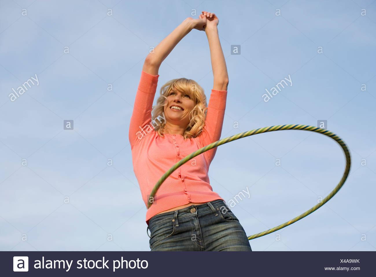 best of Swinging hula hoop Girl
