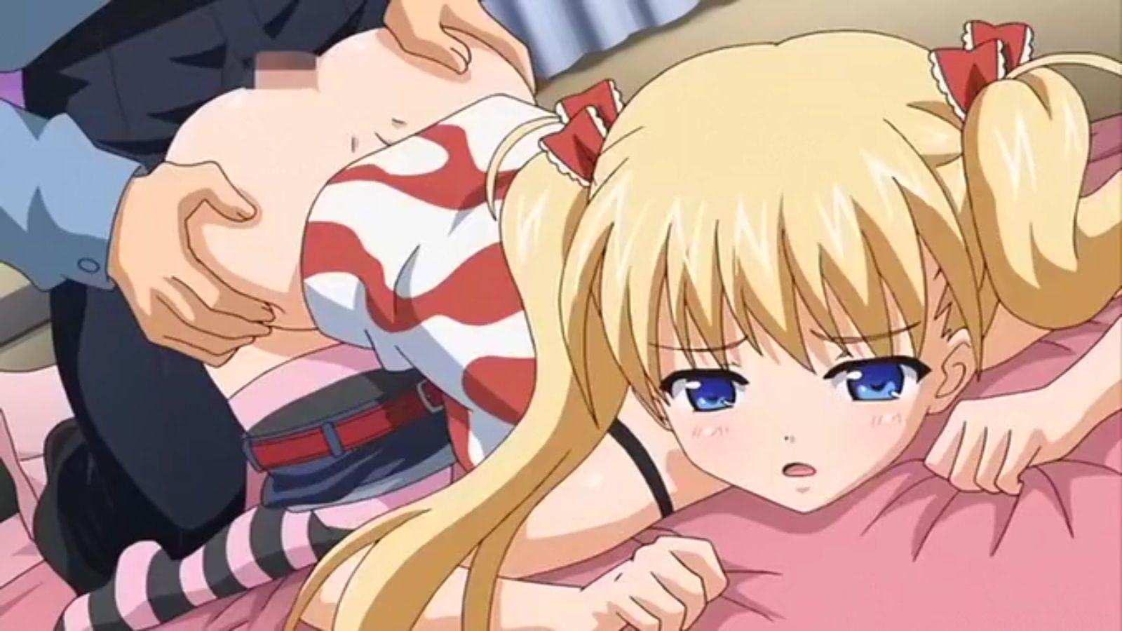 Moonshot reccomend Blonde hentai girl tittyfucks and gets pumped. Hentai adult video