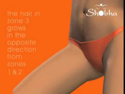 Bikini shaving tutorial for women