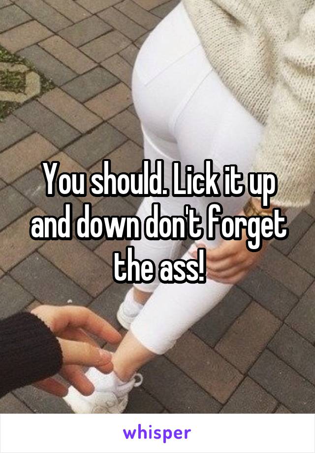 Sega reccomend Lick it up lick it down