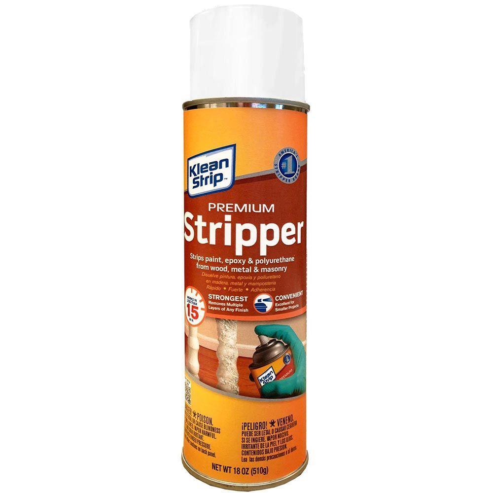 Smart strip aerosol paint stripper