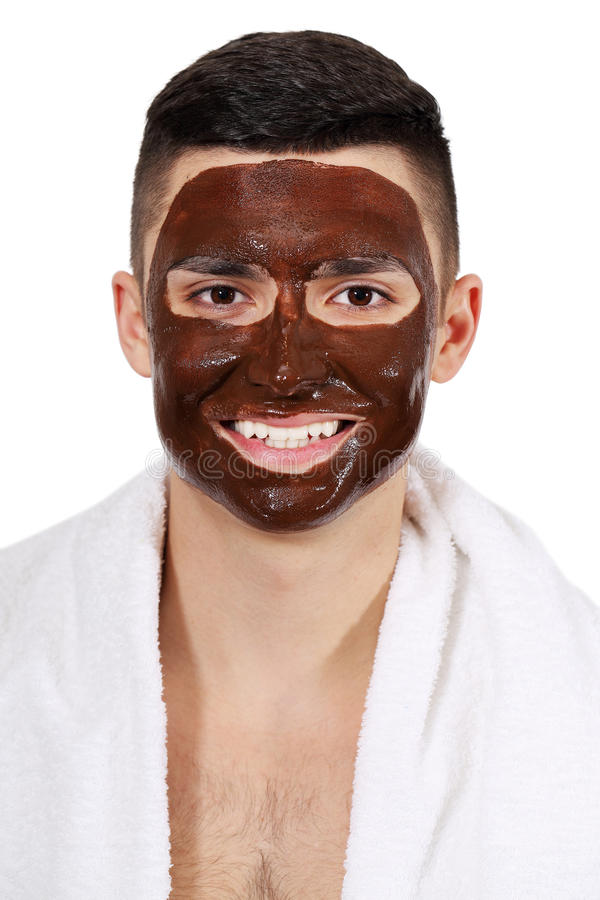 Chocolate facial for men