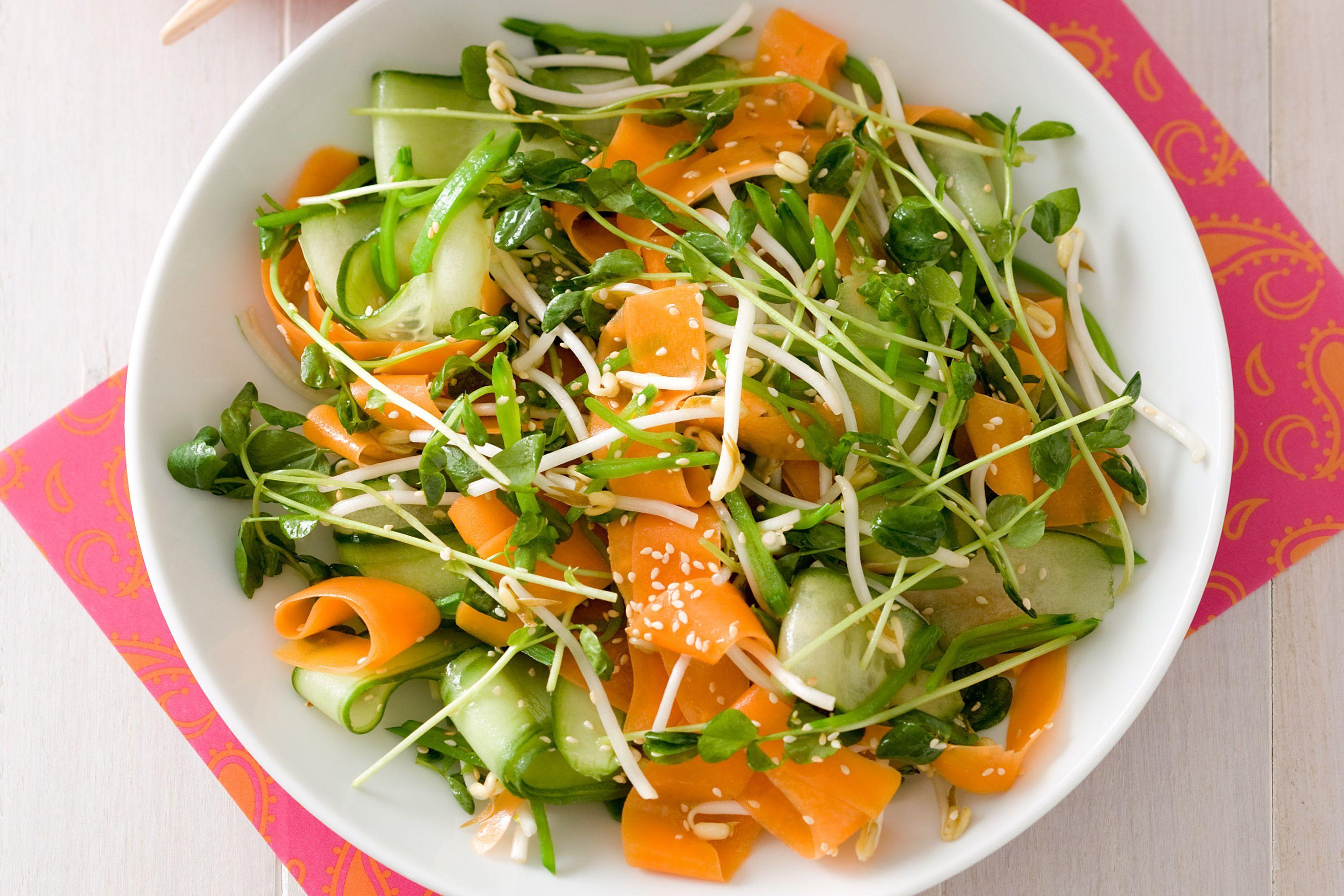 Asian carrot salad