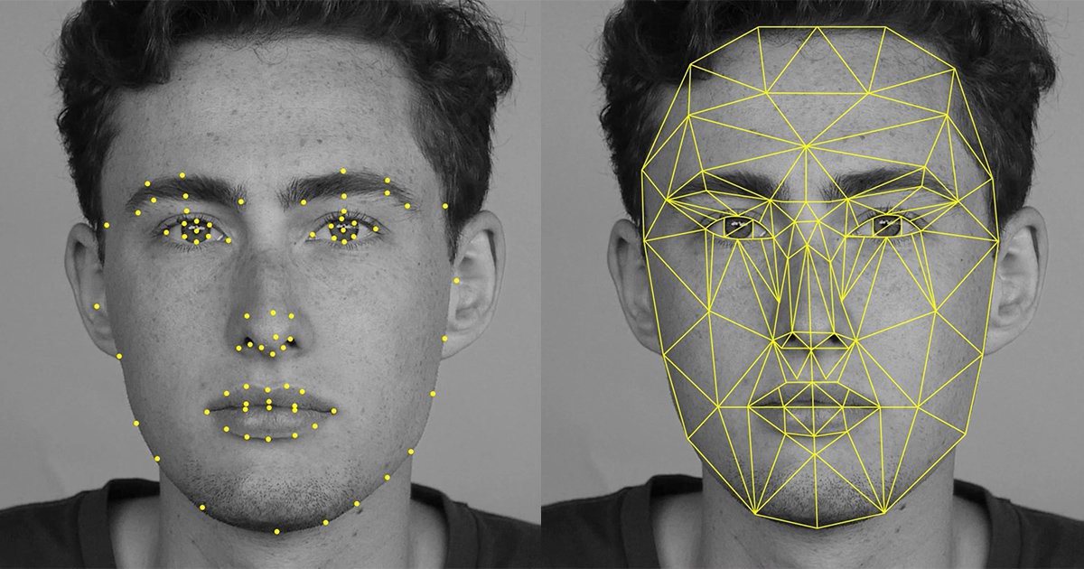 Crisp reccomend Facial recognition picture