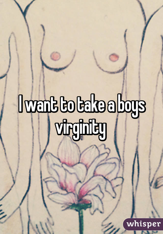 Wife takes boys virginity