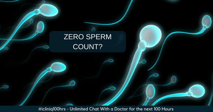 Count sperm zero