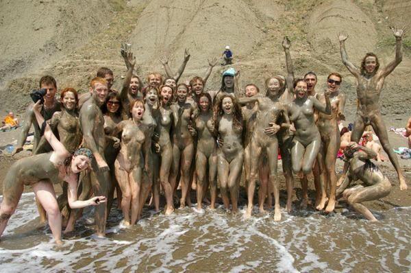 Mud bath orgy