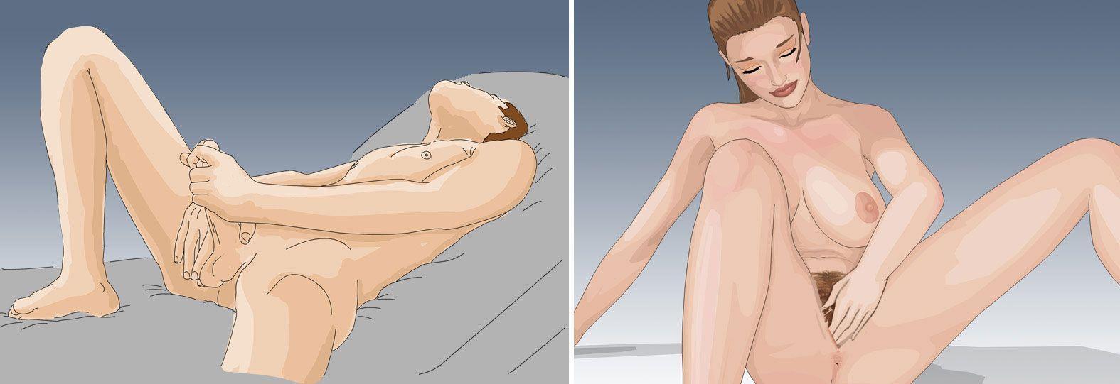 best of Masturbation male positions Sex for