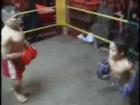 Dino reccomend Cambodian midget fighting league video