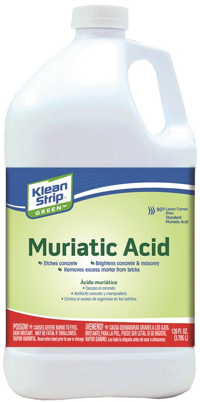 Mustard reccomend Kleen strip muriatic acid