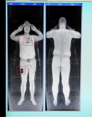 Airports that have naked body scanners  hq photo