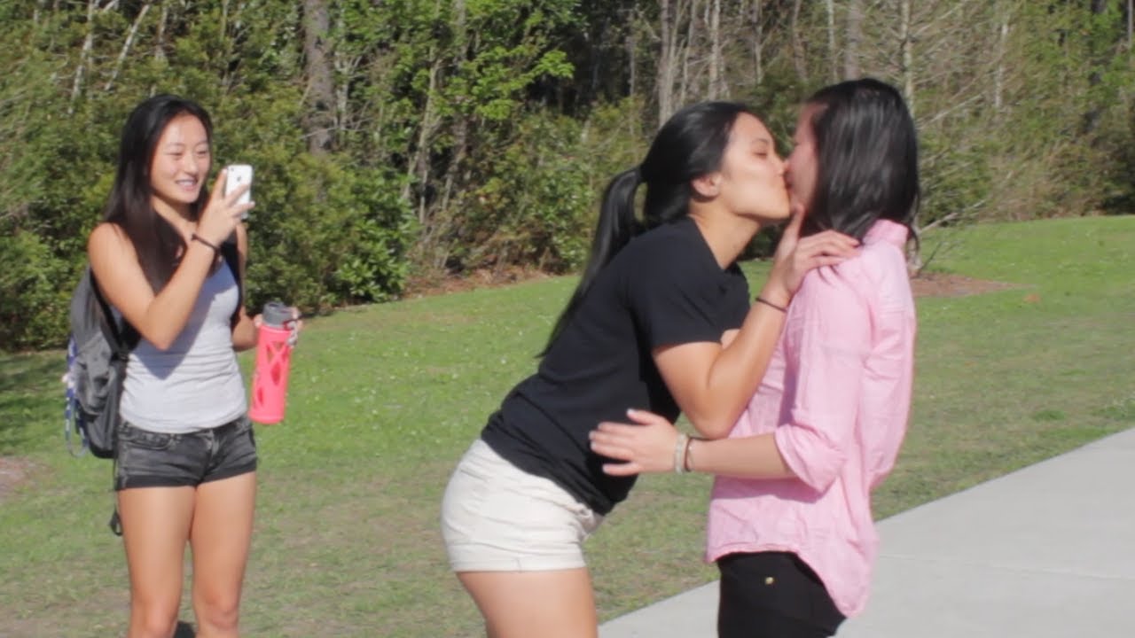 Vice reccomend Asian girls kissing white girls