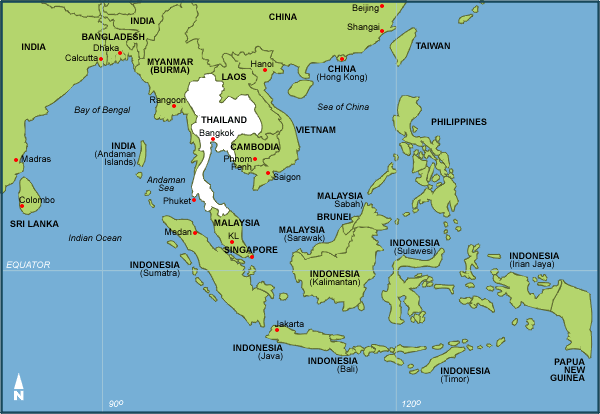 Chaos reccomend Asian map southeast