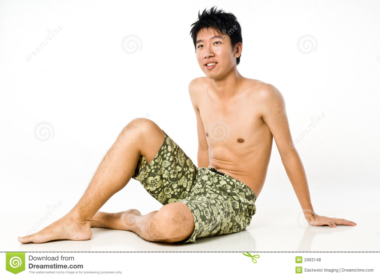 Asian men leg men