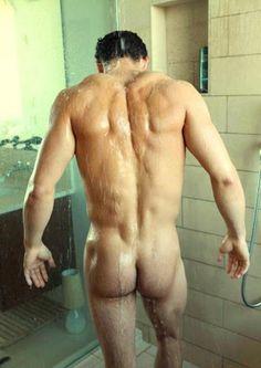Queen C. reccomend Hot naked man in the shower