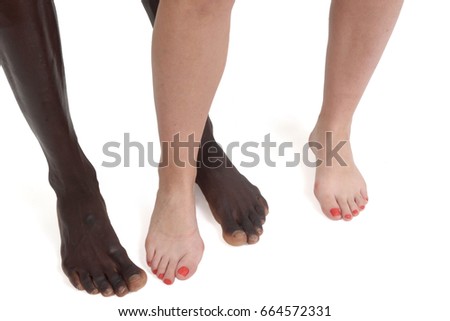 Titanium reccomend Interracial leg pics