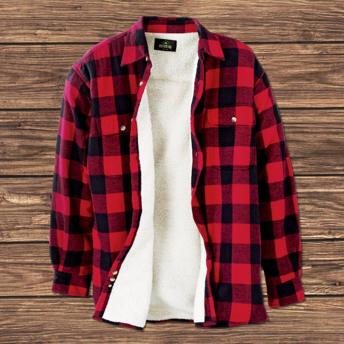 Redhead flannel lined shirts