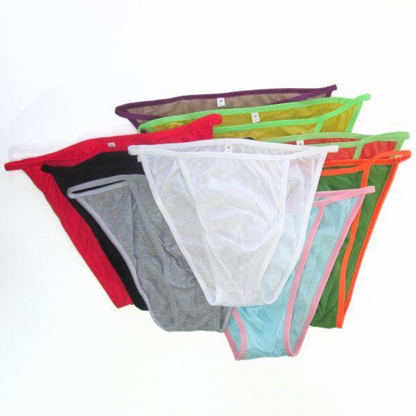 String bikini underwear for men