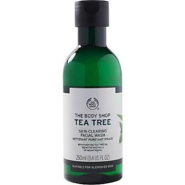 Troubleshoot reccomend Tea tree oil facial cleanser